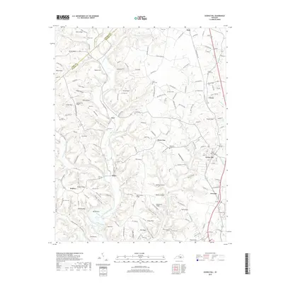 2019 Map of Science Hill, 2019 Print