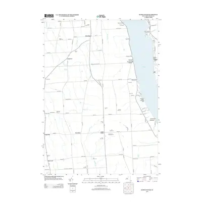 2013 Map of Scipio Center, 2013 Print