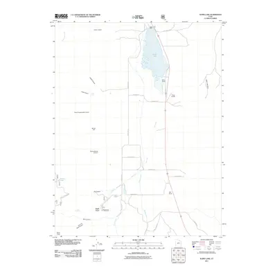 2011 Map of Scipio Lake, 2011 Print