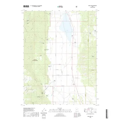 2020 Map of Scipio Lake, 2020 Print