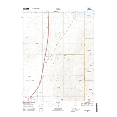 2014 Map of Scipio North, 2014 Print
