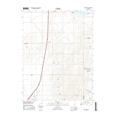 2017 Map of Scipio North, 2017 Print