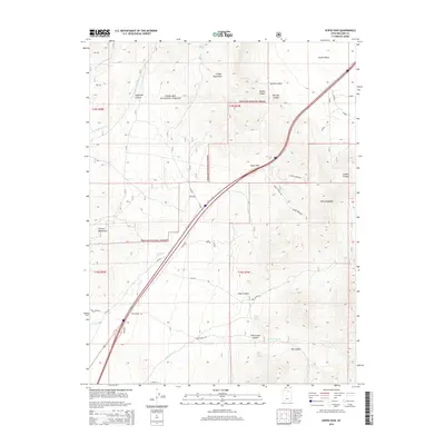 2014 Map of Scipio Pass, 2014 Print