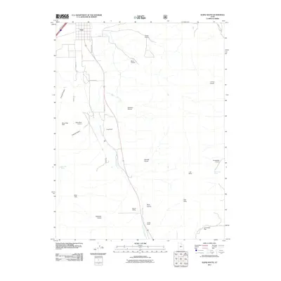 2011 Map of Scipio South, 2011 Print