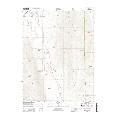 2014 Map of Scipio South, 2014 Print