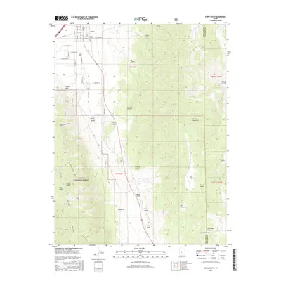 2017 Map of Scipio South, 2017 Print