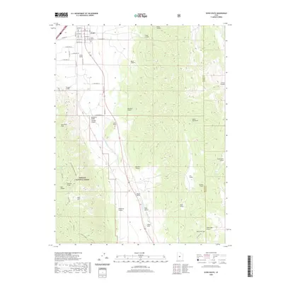 2020 Map of Scipio South, 2020 Print