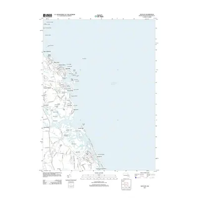 2012 Map of Scituate, 2012 Print