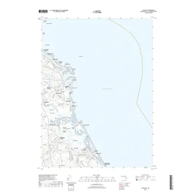 2018 Map of Scituate, 2018 Print