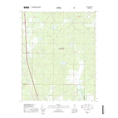 2018 Map of Scobey, 2018 Print