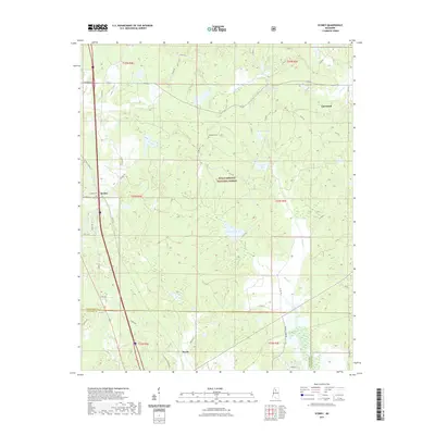 2021 Map of Scobey, 2021 Print