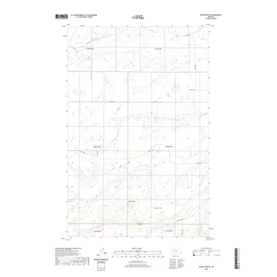 2020 Map of Scoffin Butte, 2020 Print