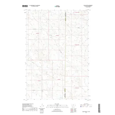 2017 Map of Scole School, 2017 Print