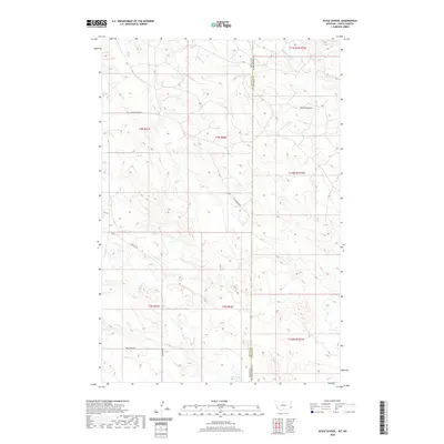 2020 Map of Scole School, 2020 Print