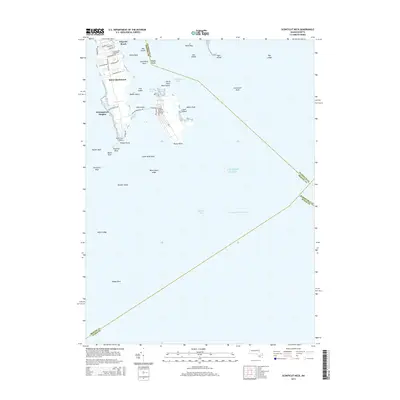 2015 Map of Sconticut Neck, 2015 Print