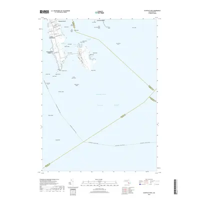 2018 Map of Sconticut Neck, 2018 Print