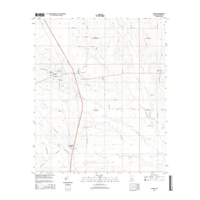2015 Map of Scooba, 2015 Print