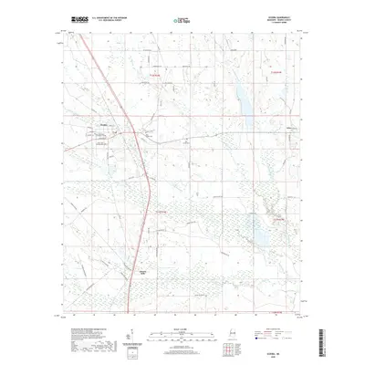 2020 Map of Scooba, 2020 Print