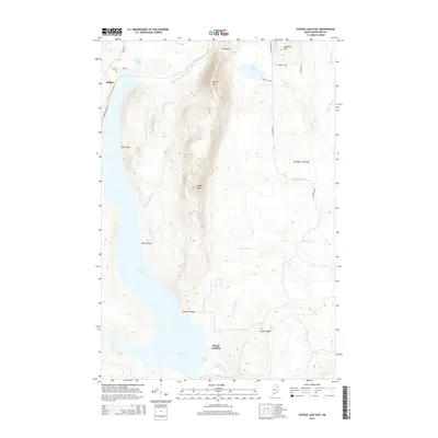 2014 Map of Scopan Lake East, 2014 Print