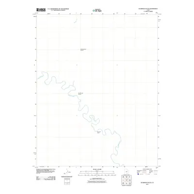 2011 Map of Scorpion Gulch, 2011 Print