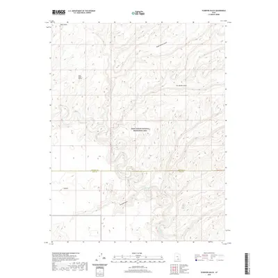 2020 Map of Scorpion Gulch, 2020 Print