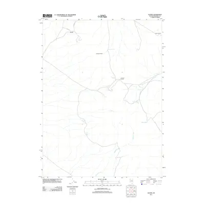2011 Map of Scossa, 2011 Print