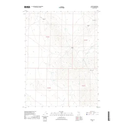 2018 Map of Scossa, 2018 Print