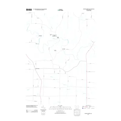 2013 Map of Scotch Grove, 2013 Print
