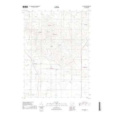 2018 Map of Scotch Grove, 2018 Print