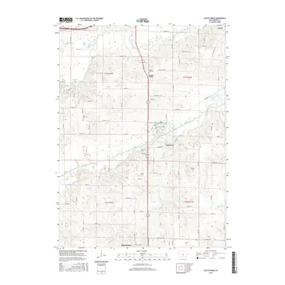 2015 Map of Scotch Ridge, 2015 Print