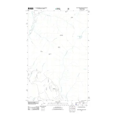 2011 Map of Scotchman Peak, 2011 Print