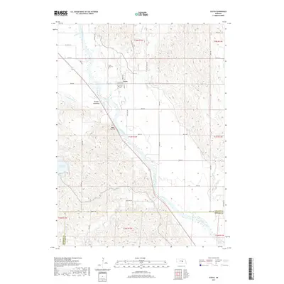 2017 Map of Scotia, 2017 Print