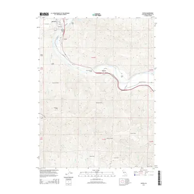 2015 Map of Scotia, 2015 Print