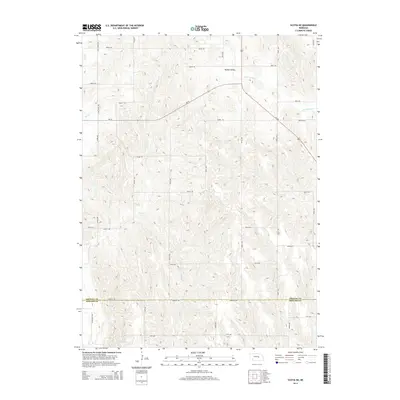 2014 Map of Scotia NE, 2014 Print