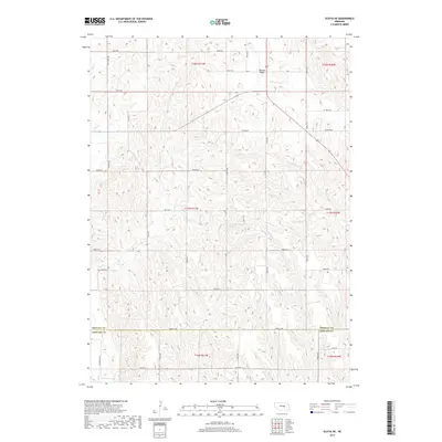 2017 Map of Scotia NE, 2017 Print