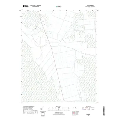 2019 Map of Scotia, 2019 Print