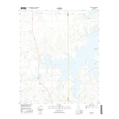 2016 Map of Scotland, 2016 Print