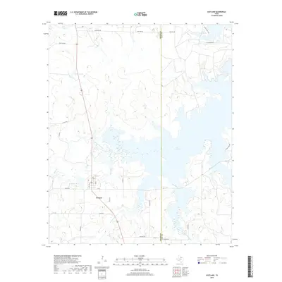2019 Map of Scotland, 2019 Print