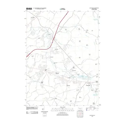 2010 Map of Scotland, 2010 Print