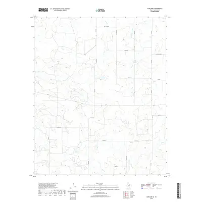 2019 Map of Scotland SE, 2019 Print
