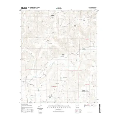 2014 Map of Scotland, 2014 Print