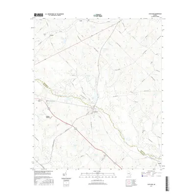 2017 Map of Scotland, 2017 Print