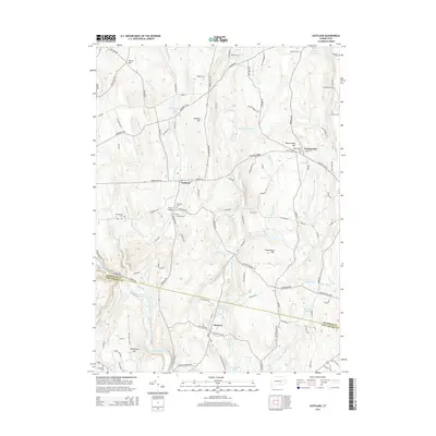 2015 Map of Scotland, 2015 Print