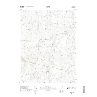 2021 Map of Scotland, 2021 Print