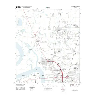 2012 Map of Scotlandville, 2012 Print