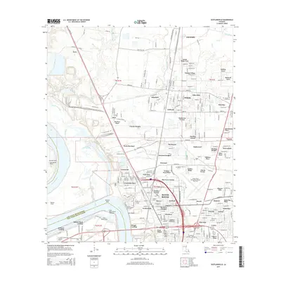 2015 Map of Scotlandville, 2015 Print