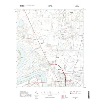 2020 Map of Scotlandville, 2020 Print
