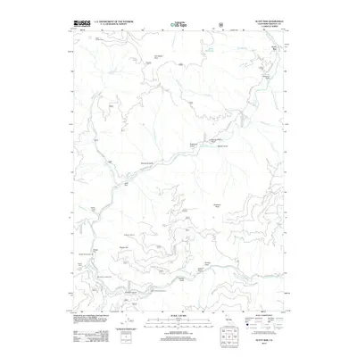 2012 Map of Scott Bar, 2012 Print