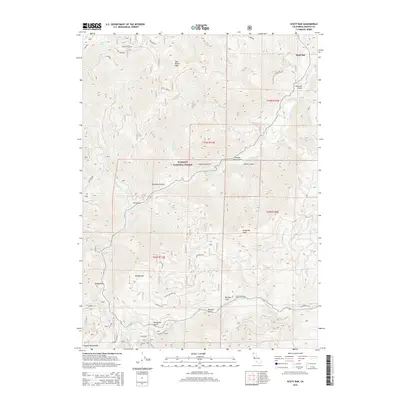 2015 Map of Scott Bar, 2015 Print