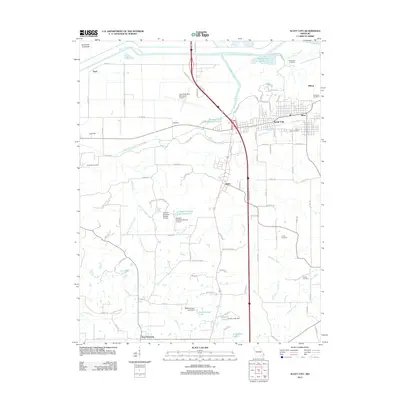 2012 Map of Scott City, 2012 Print